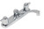 Gerber 42-123 Maxwell? Two Handle Kitchen Faucet with Metal Lever Handles and 8 inch Swing Spout