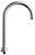Chicago Faucets GN2FCJKABCP - 5-1/4-inch Flow Control Rigid / Swing Gooseneck Spout