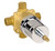 Gerber GH-301 Ceramic Disc Cartridge Pressure Balance Valve Ips/Sweat Less Stops (Rough Brass)