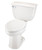 Gerber DF-21-318 Ultra Dual Flush ErgoHeight? Elongated Two-Piece Toilet - 12-inch Rough-In