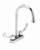 Gerber - COMCL 2 HANDLE BAR 4-inch CER GOOSENECK WRIST HANDLES 1/2-inch CONN L/DRAIN - CHROME