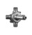 Jaclo J-20686 1/2" 2-way Diverter Valve with Shut Off - ROUGH