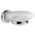 Meridian 2201030 - Glass Soap Dish & Holder (Solid Brass Construction) - Brushed Brass
