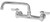 Pasco - 33312 - MEDIUM DUTY WALL FAUCET-12-inch SPOUT