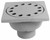 Pasco - 76302 - 6-inch X6-inch X2-inch NH BELL TRAP W/STRAINER