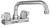 Pasco - 33154 - MEDIUM DUTY 4-inch DECK FAUCET-10-inch SPOUT
