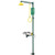 Speakman SE-1200 - Optimus™ Eye & Face Wash Bowl Combination Emergency Shower System, DuraJade® Green Powder-coating