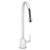 Speakman SC-7112 - Commander single hanldle lab faucet with 5 1/4-inch deep gooseneck rigid or swivel and lever handle