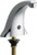 Chicago Faucets 116.019.AB.1T Touch-free, Programmable Faucet with Above-deck Electronics, Chrome