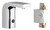 Chicago Faucets 116.930.AB.1 - HyTronic Edge Lavatory Sink Faucet with Dual Beam Infrared Sensor