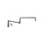 Chicago Faucets 350-DJ26ABCP - Single Supply Sink Faucet with 26-inch Double Joint Swing Spout