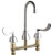 Chicago Faucets 786-GN1AE3CP - CONCEALED KITCHEN SINK FAUCET