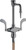 Chicago Faucets 930-VR317SAM - Vandal Proof Hot and Cold Water Mixing Faucet with Vacuum Breaker