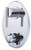 Danze D560158T - Parma Two Handle TRIM 1/2-inch Thermostatic Valve Lever Handle - Polished Chrome