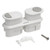 Caroma 405067W WH Button & Bezel Kit