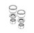 CENTRAL BRASS G-914-SA Coupling Nuts & Washers (2 Sets) (Thicker Crowfoot Washer)