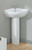 Cheviot 944W - PETITE CORNER PEDESTAL LAVATORY