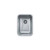 Franke GDX11012 Grande Series 13 3/4" Single Basin Undermount Sink, Stainless Steel