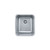 Franke GDX11015 Grande Series 16 3/4" Single Basin Undermount Sink, Stainless Steel
