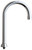 Chicago Faucets GN2BFCJKABCP - 5-1/4-inch Flow Control Rigid / Swing Gooseneck Spout
