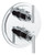 Grohe - 	19 168 000 Chrome Plated Integrated Shower ThermostaticTrim