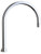 Chicago Faucet - GN8AE3JKABCP - 8-inch Gooseneck Spout