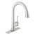 Grohe 30210DC1 Joliette Single-Handle Kitchen Faucet, SuperSteel Infinity Finish