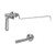 Jaclo 9458-PCH Toilet Tank Trip Lever to Fit TOTO THU164#CP, THU458, replacement for THU164-CP