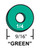 Kissler - KK-1303 - KolorKote Flat Washer 9/16-inch 1/4