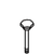 Kohler 20536-CP - Polished Chrome Knob & Stem