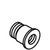 Kohler 21861-BC - Brite Chrome Spud