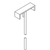 Kohler 74427-CP - Polished Chrome Lift Rod