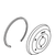 Kohler 76602-CP - Polished Chrome Escutcheon