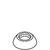 Kohler 58458-BV - Brushed Bronze Escutcheon