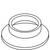 Kohler 58534-CP - Polished Chrome Escutcheon