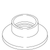 Kohler 58575-VF - Polished Brass Escutcheon