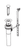 Pfister Faucets 972-021W S/A 50/50 Pop-Up WW, White