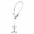 T&S Brass - B-0113-B9 - Easy Install Pre-Rinse Faucet - Spring Action Gooseneck, Single Hole Base, Flex Lines, 9-inch Wall Bracket