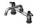 T&S Brass 5F-8DLS08 equip 8" Deck Mount Faucet, Lever Handles, 8" Swing Nozzle & 1/2" NPT Supply Nipple Kit