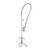 T&S Brass - B-0113-BY - Single Hole Deck Mounted Easy Install Pre-Rinse Faucet with B-0107 Spray Valve (1.42 GPM) - With Wall Bracket and 4-inch Spreader 'T' Unit