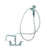 T&S Brass B-0175-CR - Pre-Rinse: 8-inch Wall Mount Base, Ceramas, B-0107-035, ADF & 12-inch Swing Nozzle, Lever Handles