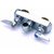 T&S Brass - B-1115-LN - Workboard Faucet, Wall Mount, 4-inch Centers, Lever Handles, Less Nozzle