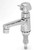 T&S Brass - B-0712-PA - Sill Faucet, Pivot Action Metering, 1/2-inch NPSM Male Shank