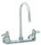 T&S Brass - 5F-8WLX05 - Faucet, Wall Mount, 8-inch Centers, 5-1/2-inch Swivel Gooseneck