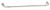 Danze D441412BN - Plymouth 18-inch Towel Bar  - Tumbled Bronzeushed Nickel