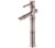Danze D225045BN - South Sea Single Handle Vessel Filler Lever Handle with Brass Grid Strainer Drain - Tumbled Bronzeushed Nickel