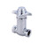 Central Brass 0331-V1/2 Self-Close Straight Stop, Chrome