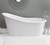 Cheviot 2157W - DAKOTA Cast Iron Bath with Continuous Rolled Rim
