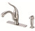 Danze D405521SS - Antioch Single Handle Kit, Lever Handle with Spray - Stainless Steel