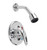 Gerber - SAFETEMP II TRIM KIT S/H SHOWER ONLY LEVER HANDLE - CHROME